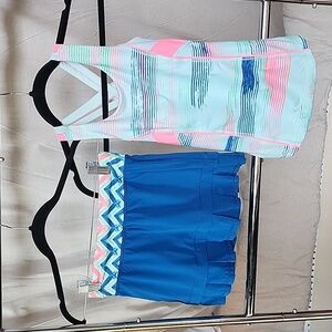 Ivviva by Lululemon Girls Skort and Tank